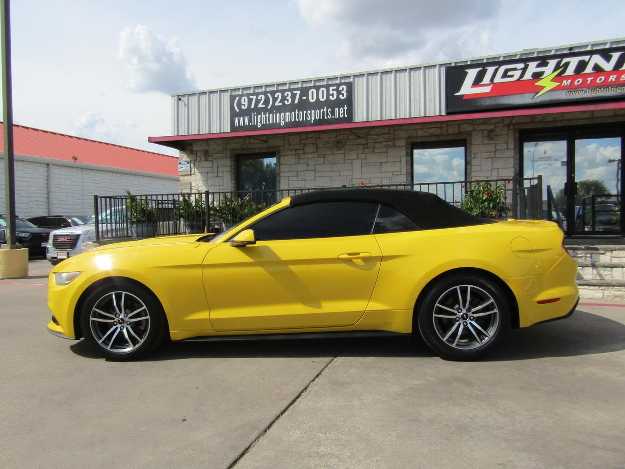 2015 Ford Mustang 2dr Conv EcoBoost Premium Grand Prairie TX
