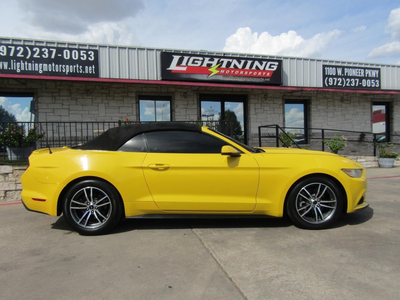 2015 Ford Mustang 2dr Conv EcoBoost Premium Grand Prairie TX