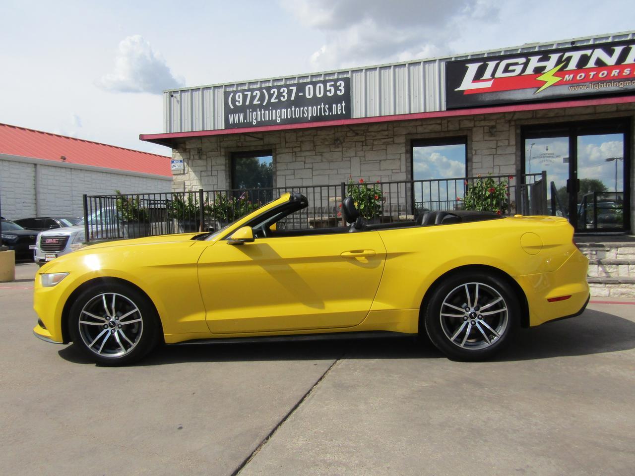 2015 Ford Mustang 2dr Conv EcoBoost Premium Grand Prairie TX