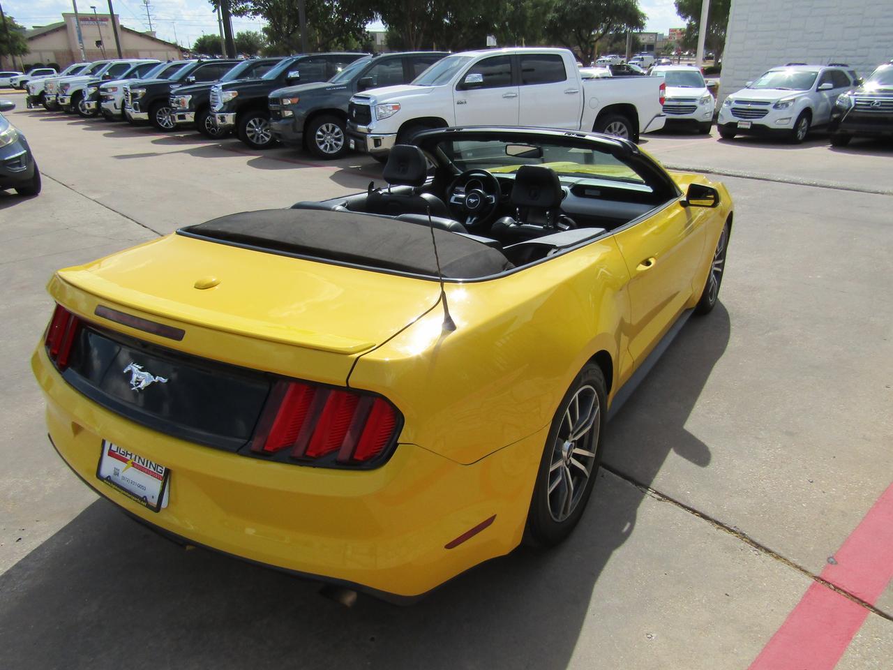 2015 Ford Mustang 2dr Conv EcoBoost Premium Grand Prairie TX