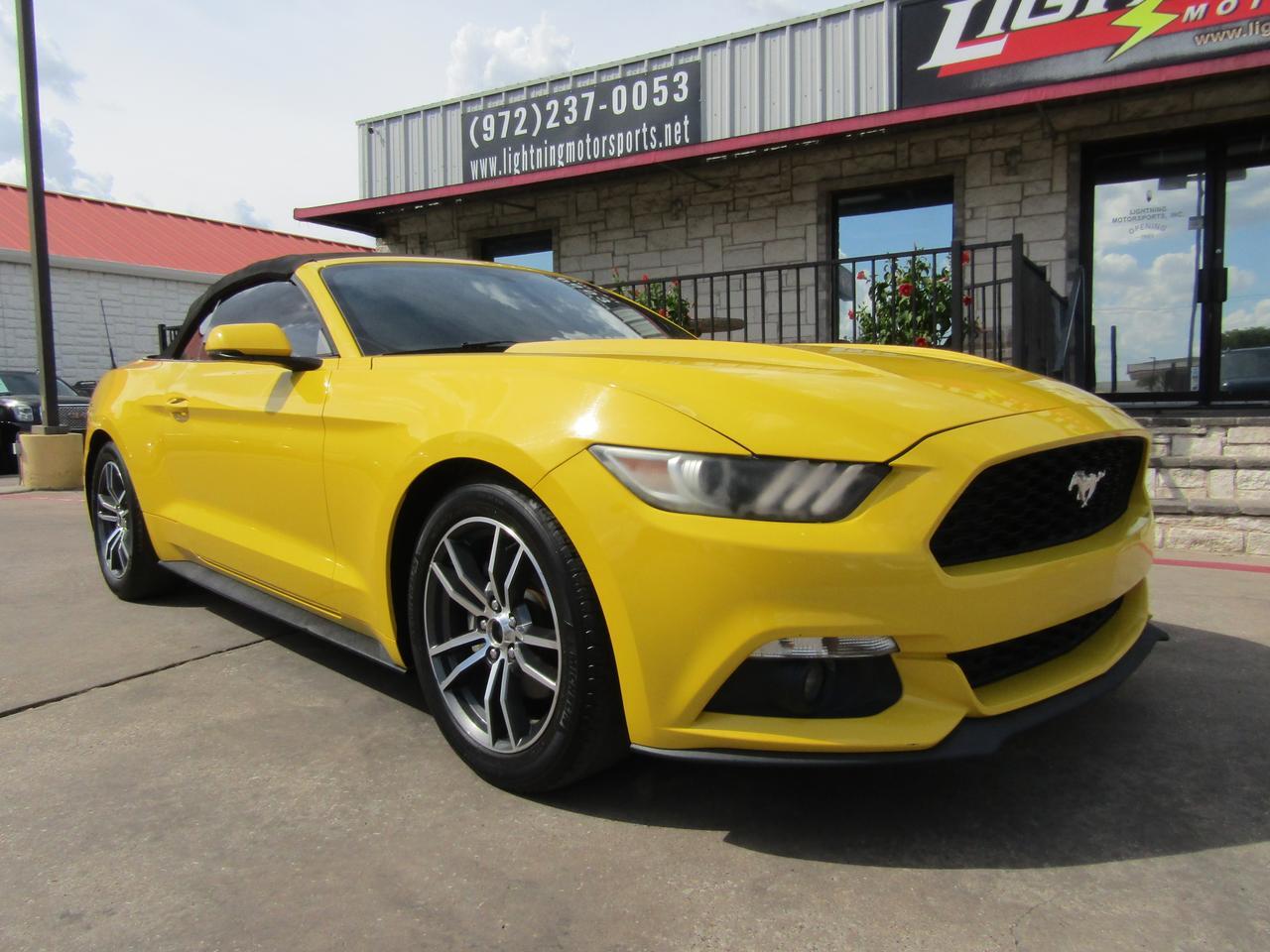 2015 Ford Mustang 2dr Conv EcoBoost Premium Grand Prairie TX