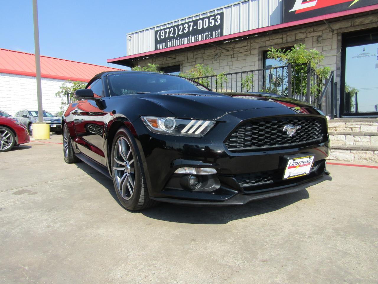 2015 Ford Mustang 2dr Conv EcoBoost Premium Grand Prairie TX