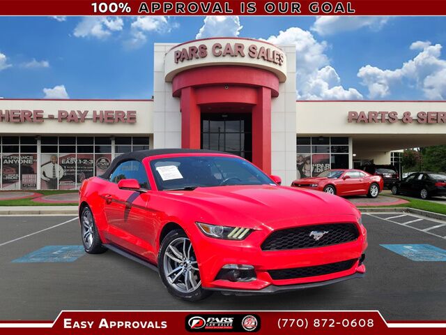 2015 Ford Mustang CONV ECOBOOST PREMIUM Duluth GA