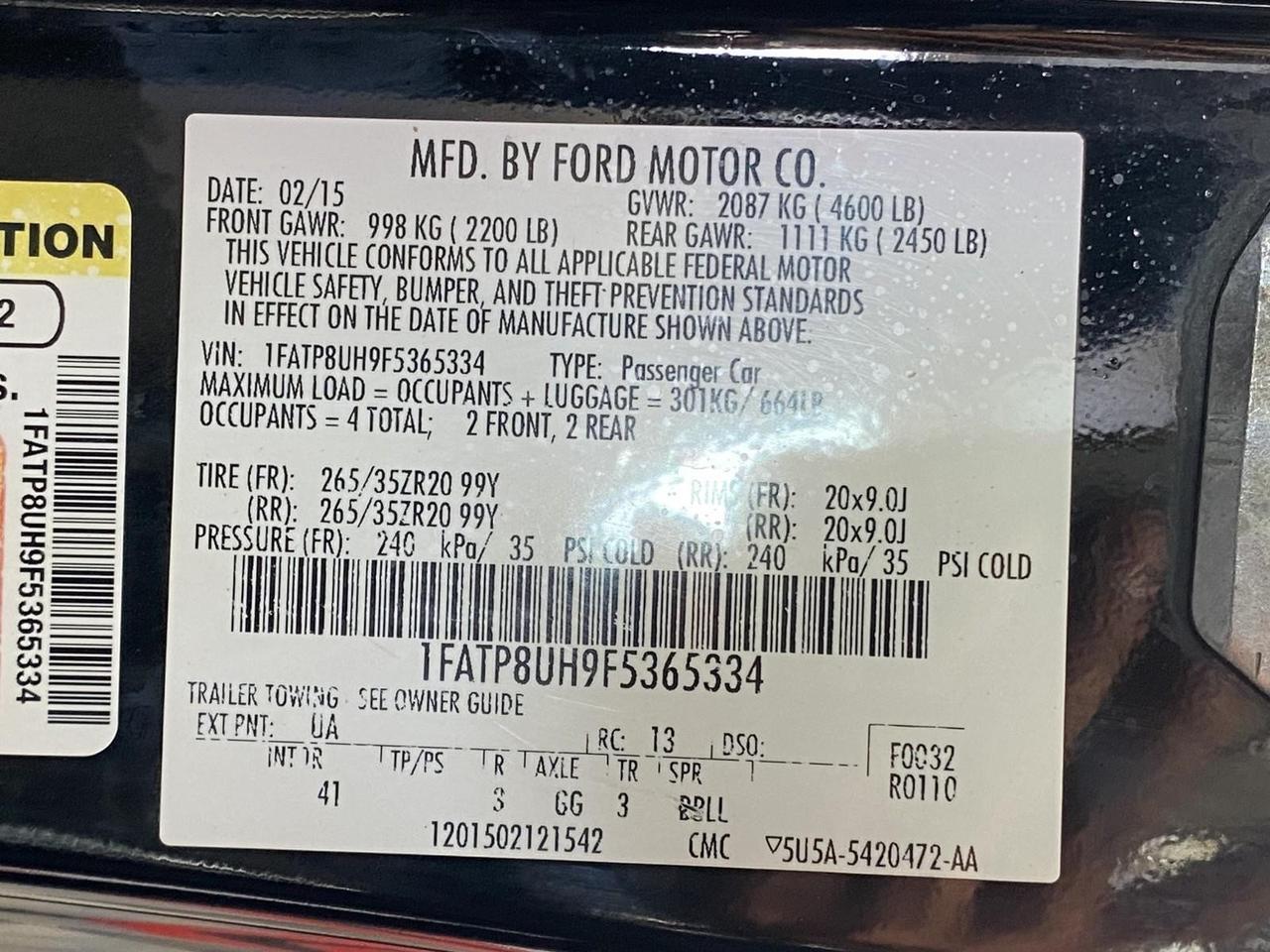 2015 Ford Mustang EcoBoost Premium Richmond Hill NY