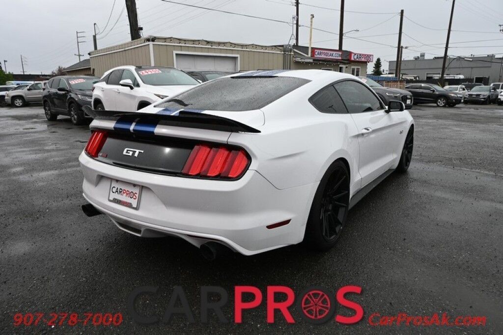 2015 Ford Mustang GT - 5.0L V8 - 6-Speed Manual - Keyless Entry & Start - Sport Bucket Seats - Pioneer Audio System - Back Up Camera - Securilock Anti-Theft - Dual Exhaust - Fog Lamps - 20 Alloy Wheels - Low Miles Anchorage AK