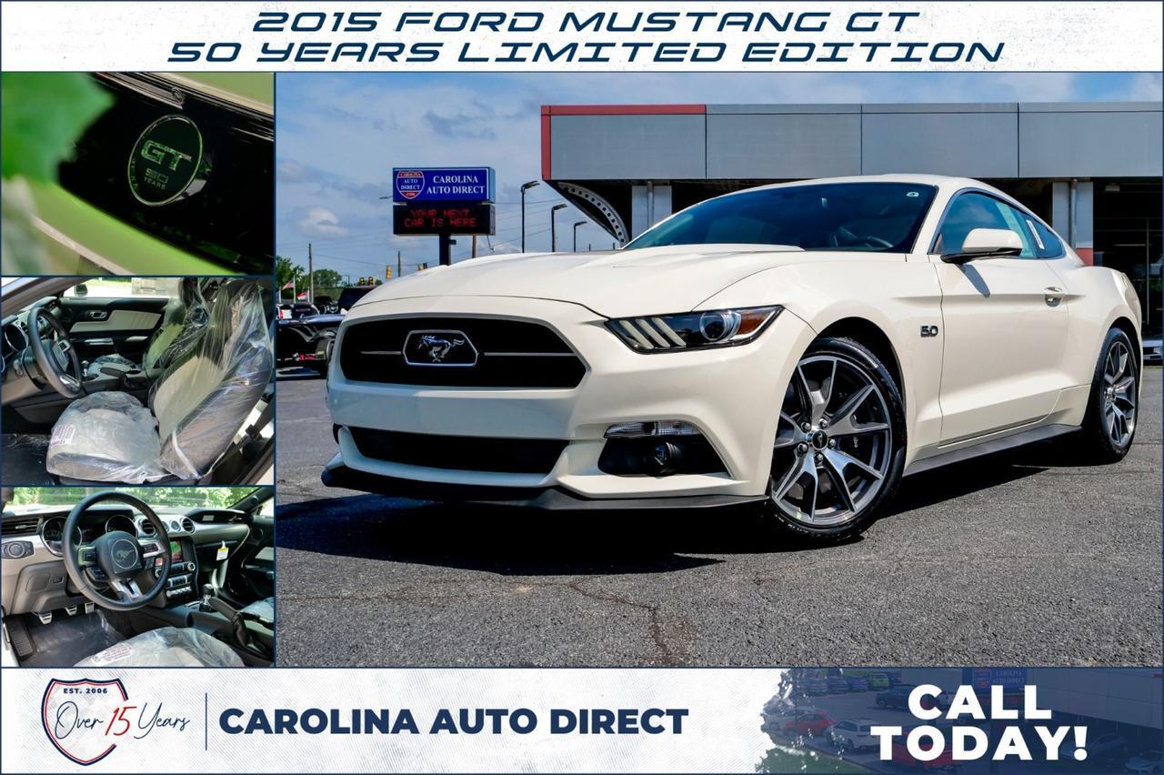 2015 Ford Mustang GT 50th Anniversary Limited Edition / UNDER 10 MILES