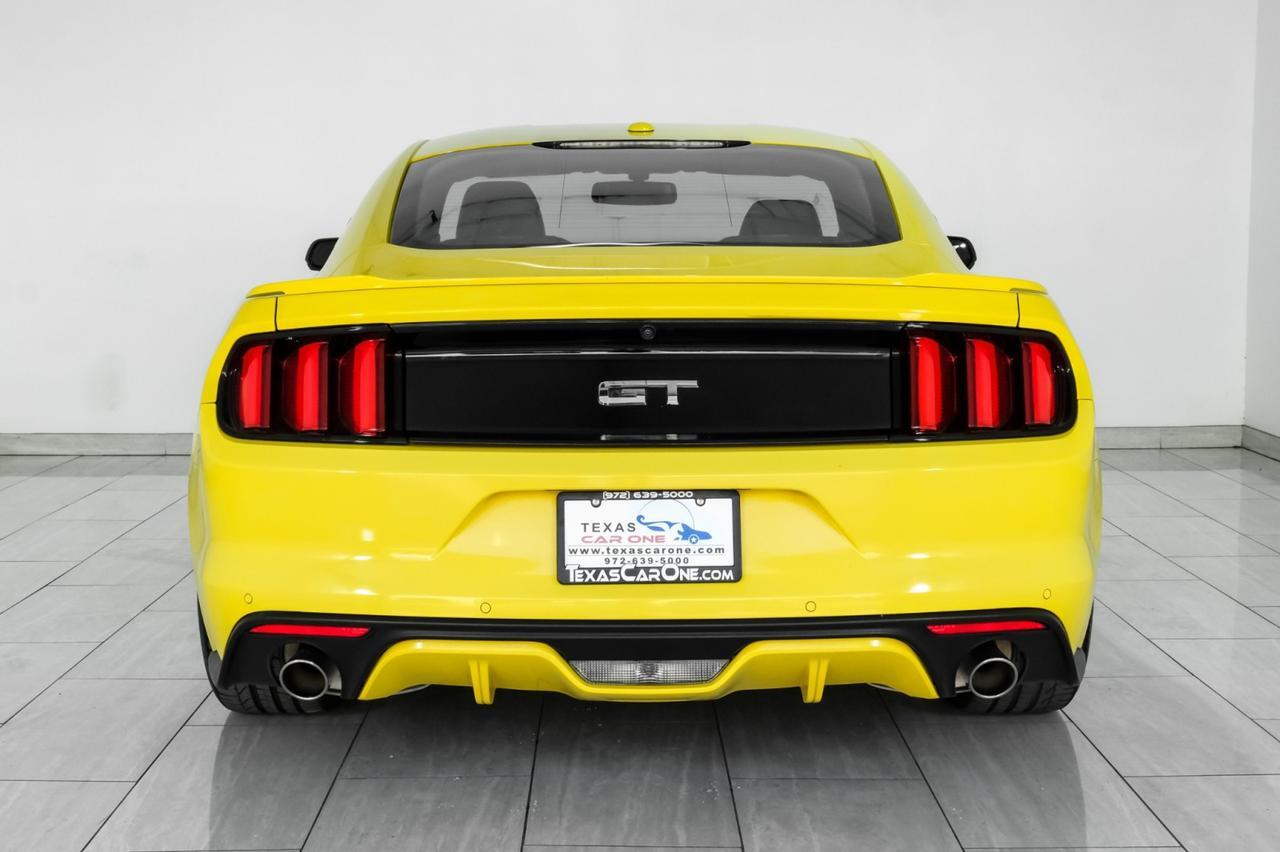 2015 Ford Mustang GT PREMIUM BLIND SPOT LEATHER SEATS REAR CAMERA KEYLESS START SH Carrollton TX