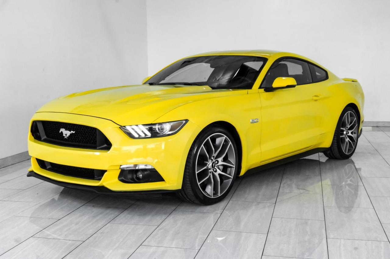 2015 Ford Mustang GT PREMIUM BLIND SPOT LEATHER SEATS REAR CAMERA KEYLESS START SH Carrollton TX