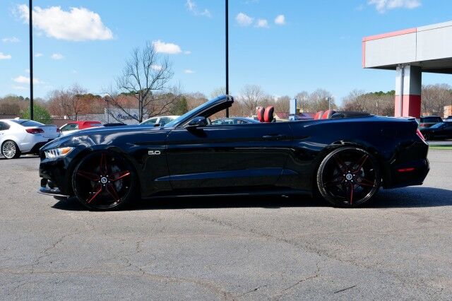 2015 Ford Mustang GT Premium Convertible / Roush Supercharger / 5.0L V8! High Point NC