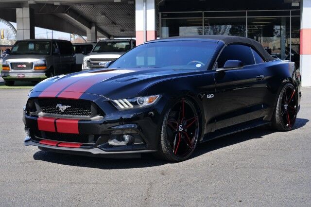 2015 Ford Mustang GT Premium Convertible / Roush Supercharger / 5.0L V8! High Point NC