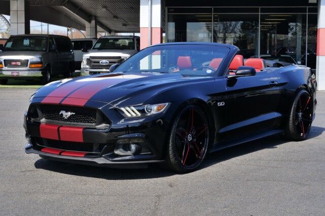 2015 Ford Mustang GT Premium Convertible / Roush Supercharger / 5.0L V8! High Point NC