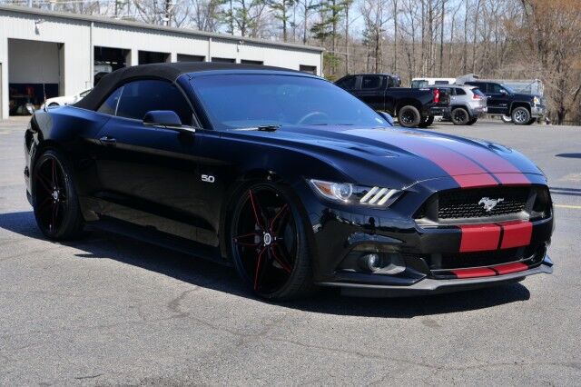 2015 Ford Mustang GT Premium Convertible / Roush Supercharger / 5.0L V8! High Point NC