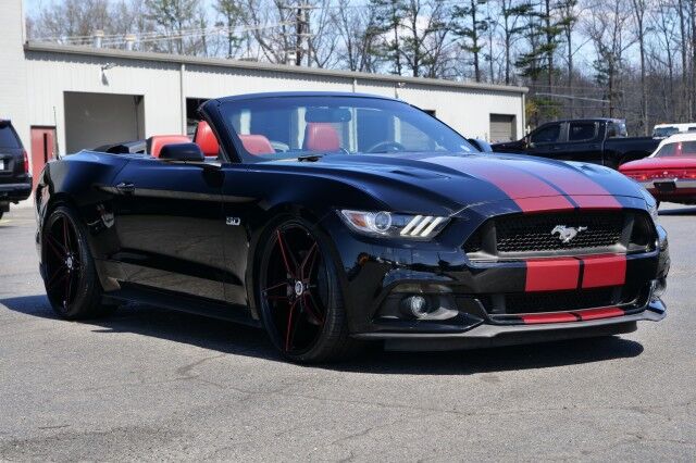 2015 Ford Mustang GT Premium Convertible / Roush Supercharger / 5.0L V8! High Point NC