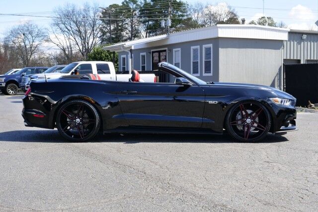 2015 Ford Mustang GT Premium Convertible / Roush Supercharger / 5.0L V8! High Point NC