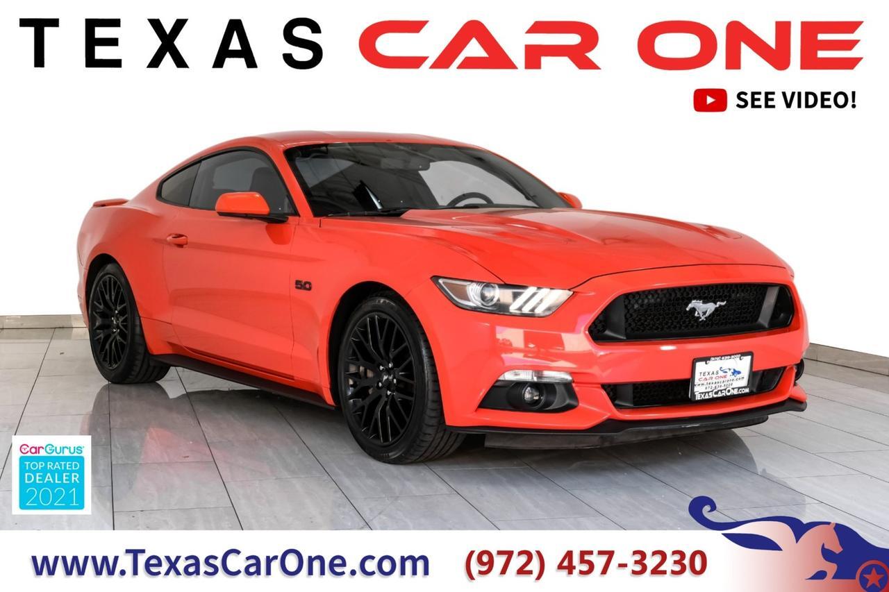 2015 Ford Mustang GT REAR CAMERA KEYLESS START BLUETOOTH DUAL POWER SEATS CRUISE C