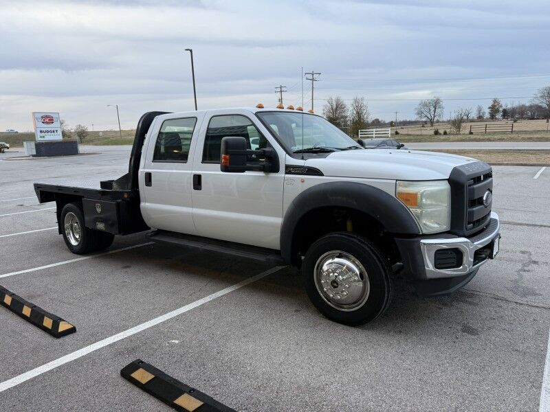 2015 Ford Super Crew F-450 V10 4x4 Flatbed XL Collinsville OK