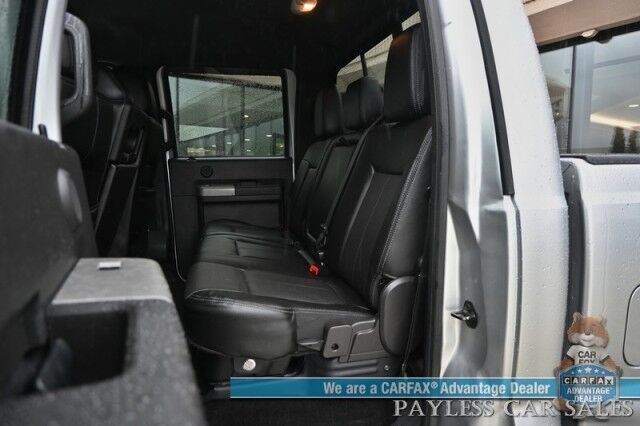 2015 Ford Super Duty F-250 Lariat / 4X4 / 6.2L V8 / Crew Cab / Seats 6 / AutoStart / Heated & Cooled Leather Seats / Sony Speakers / Bluetooth / Backup Camera / Cruise Control / Keyless Entry / Block Heater / Bed Liner / Tow Pkg / Only 61K Miles Anchorage AK