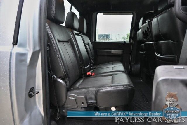 2015 Ford Super Duty F-250 Lariat / 4X4 / 6.2L V8 / Crew Cab / Seats 6 / AutoStart / Heated & Cooled Leather Seats / Sony Speakers / Bluetooth / Backup Camera / Cruise Control / Keyless Entry / Block Heater / Bed Liner / Tow Pkg / Only 61K Miles Anchorage AK