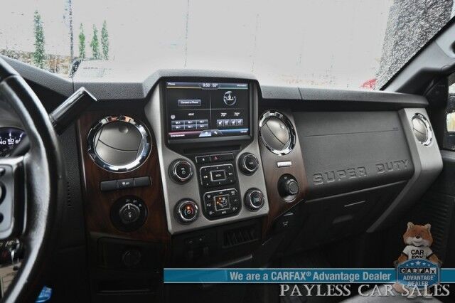 2015 Ford Super Duty F-250 Lariat / 4X4 / 6.2L V8 / Crew Cab / Seats 6 / AutoStart / Heated & Cooled Leather Seats / Sony Speakers / Bluetooth / Backup Camera / Cruise Control / Keyless Entry / Block Heater / Bed Liner / Tow Pkg / Only 61K Miles Anchorage AK