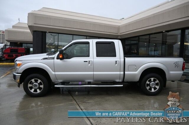 2015 Ford Super Duty F-250 Lariat / 4X4 / 6.2L V8 / Crew Cab / Seats 6 / AutoStart / Heated & Cooled Leather Seats / Sony Speakers / Bluetooth / Backup Camera / Cruise Control / Keyless Entry / Block Heater / Bed Liner / Tow Pkg / Only 61K Miles Anchorage AK