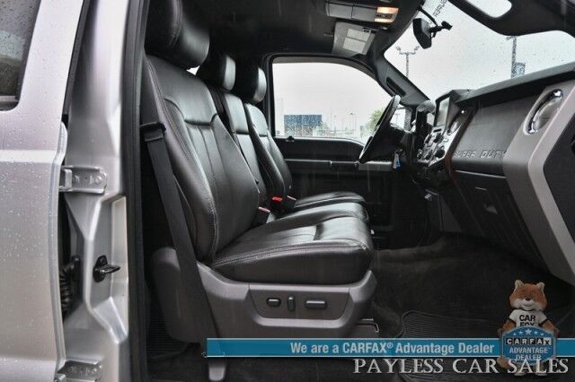 2015 Ford Super Duty F-250 Lariat / 4X4 / 6.2L V8 / Crew Cab / Seats 6 / AutoStart / Heated & Cooled Leather Seats / Sony Speakers / Bluetooth / Backup Camera / Cruise Control / Keyless Entry / Block Heater / Bed Liner / Tow Pkg / Only 61K Miles Anchorage AK