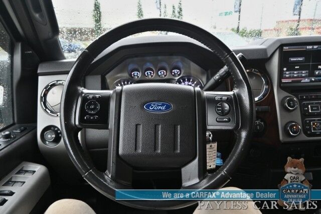 2015 Ford Super Duty F-250 Lariat / 4X4 / 6.2L V8 / Crew Cab / Seats 6 / AutoStart / Heated & Cooled Leather Seats / Sony Speakers / Bluetooth / Backup Camera / Cruise Control / Keyless Entry / Block Heater / Bed Liner / Tow Pkg / Only 61K Miles Anchorage AK