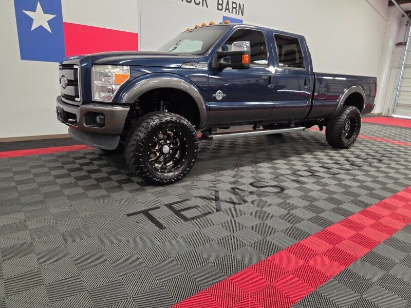 2015 Ford Super Duty F-250 Lariat Long Bed Chrome Pkg 6.7L Diesel Lifted 37in Tires FREE WARRANTY