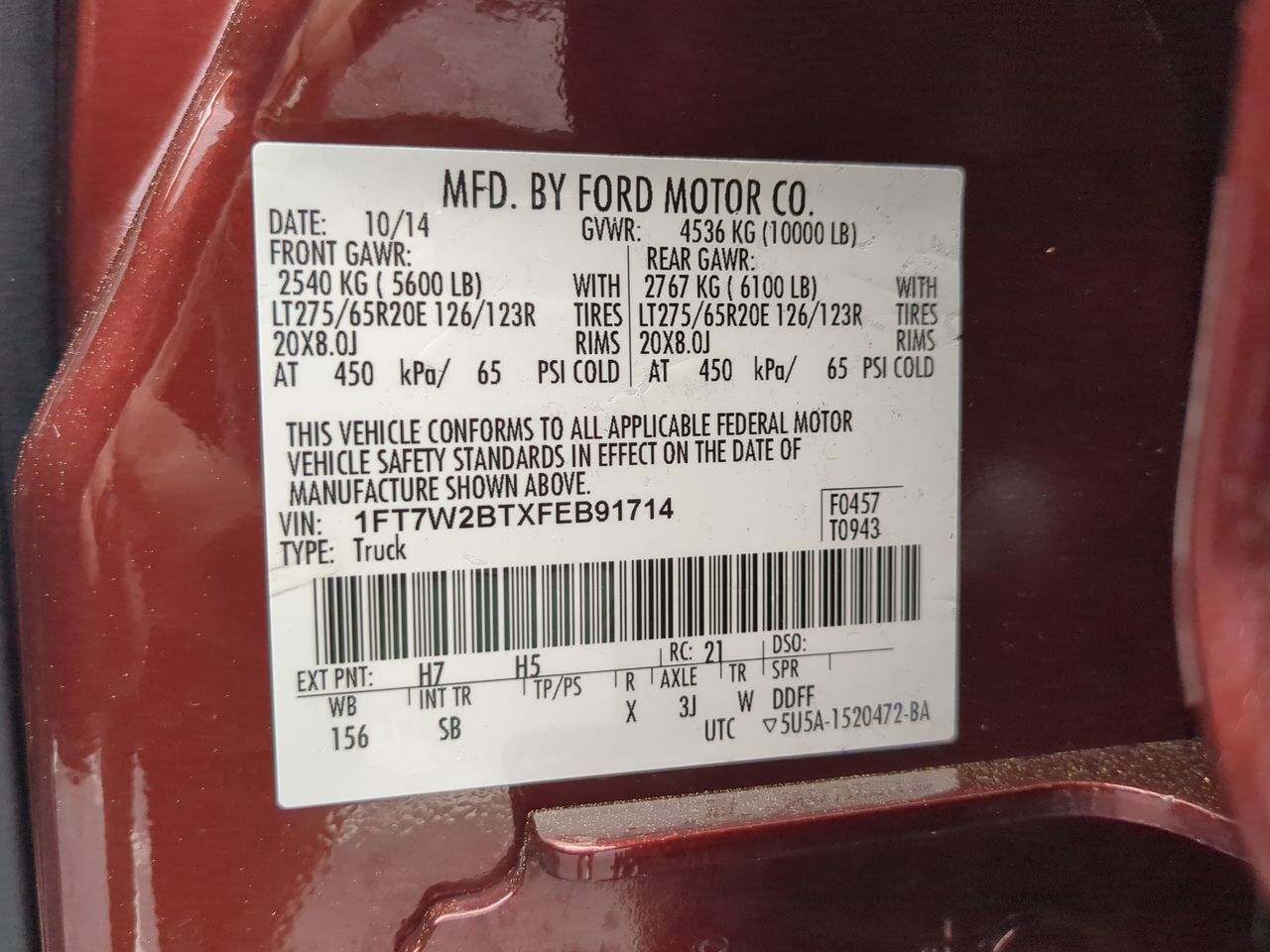 2015 Ford Super Duty F-250 SRW King Ranch Winder GA