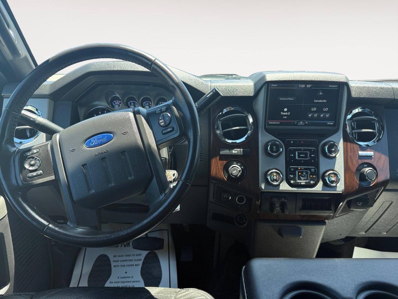 2015 Ford Super Duty F-250 SRW Lariat, HEATED/VENTILATED SEATS, BLUETOOTH, BED LINER, TOW PACKAGE, RUNNING BOARDS, POWER SLIDING REAR WINDOW, POWER MIRRORS, CLEAN CARFAX, LOW MILES! Norfolk VA