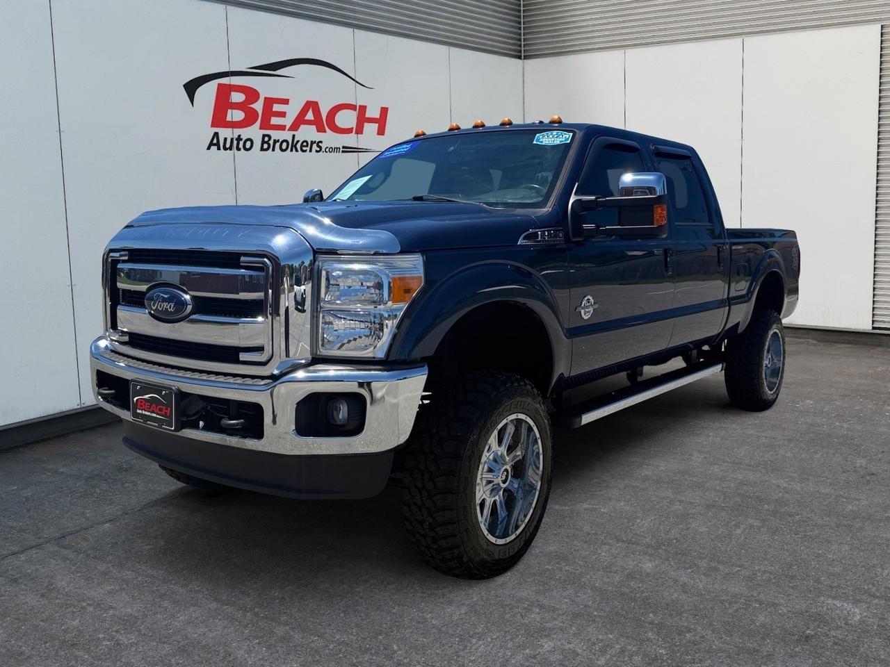 2015 Ford Super Duty F-250 SRW Lariat, HEATED/VENTILATED SEATS, BLUETOOTH, BED LINER, TOW PACKAGE, RUNNING BOARDS, POWER SLIDING REAR WINDOW, POWER MIRRORS, CLEAN CARFAX, LOW MILES!