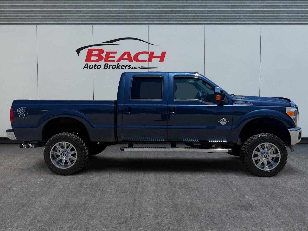 2015 Ford Super Duty F-250 SRW Lariat, HEATED/VENTILATED SEATS, BLUETOOTH, BED LINER, TOW PACKAGE, RUNNING BOARDS, POWER SLIDING REAR WINDOW, POWER MIRRORS, CLEAN CARFAX, LOW MILES! Norfolk VA