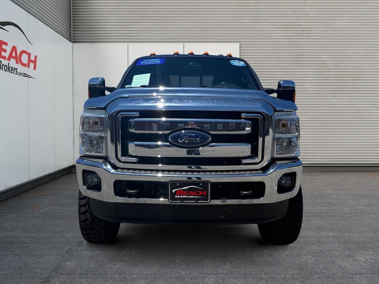 2015 Ford Super Duty F-250 SRW Lariat, HEATED/VENTILATED SEATS, BLUETOOTH, BED LINER, TOW PACKAGE, RUNNING BOARDS, POWER SLIDING REAR WINDOW, POWER MIRRORS, CLEAN CARFAX, LOW MILES! Norfolk VA