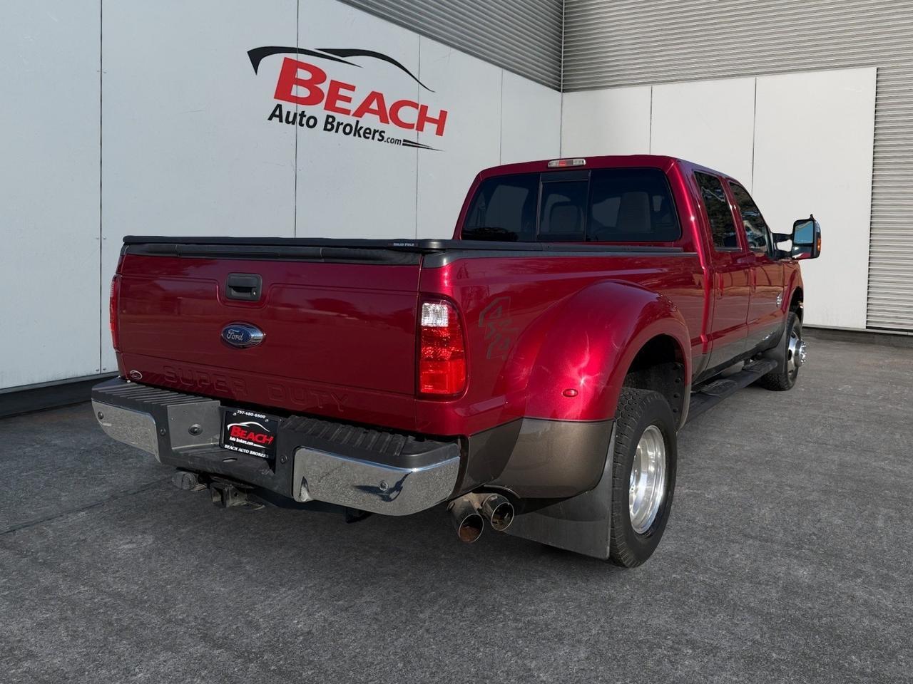 2015 Ford Super Duty F-350 DRW Lariat, REMOTE KEYLESS ENTRY, TOW PACKAGE, TOW HOOKS, POWER AND HEATED MIRRORS W/ TURN SIGNALS, USB, AUX, SUNROOF, RUNNING BOARDS, TONNEAU COVER, LOW MILES, THIS IS A GREAT TRUCK FOR A GREAT PRICE! Norfolk VA