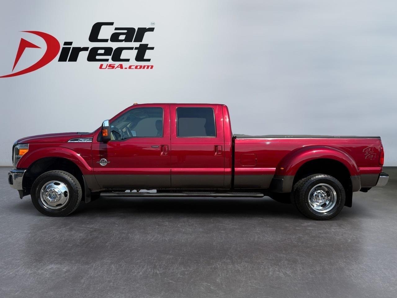 2015 Ford Super Duty F-350 DRW Lariat, TOW PACKAGE, BACKUP CAMERA WITH PARKING SENSORS, NAVIGATION, TAILGATE STEP, HEATED & VENTILATED SEATS, POWER REAR SLIDING WINDOW, RUNNING BOARDS, BED LINER, REMOTE START, LOW MILEAGE, DRIVE SUPER IN THIS F350 SUPER DUTY! Virginia Beach VA