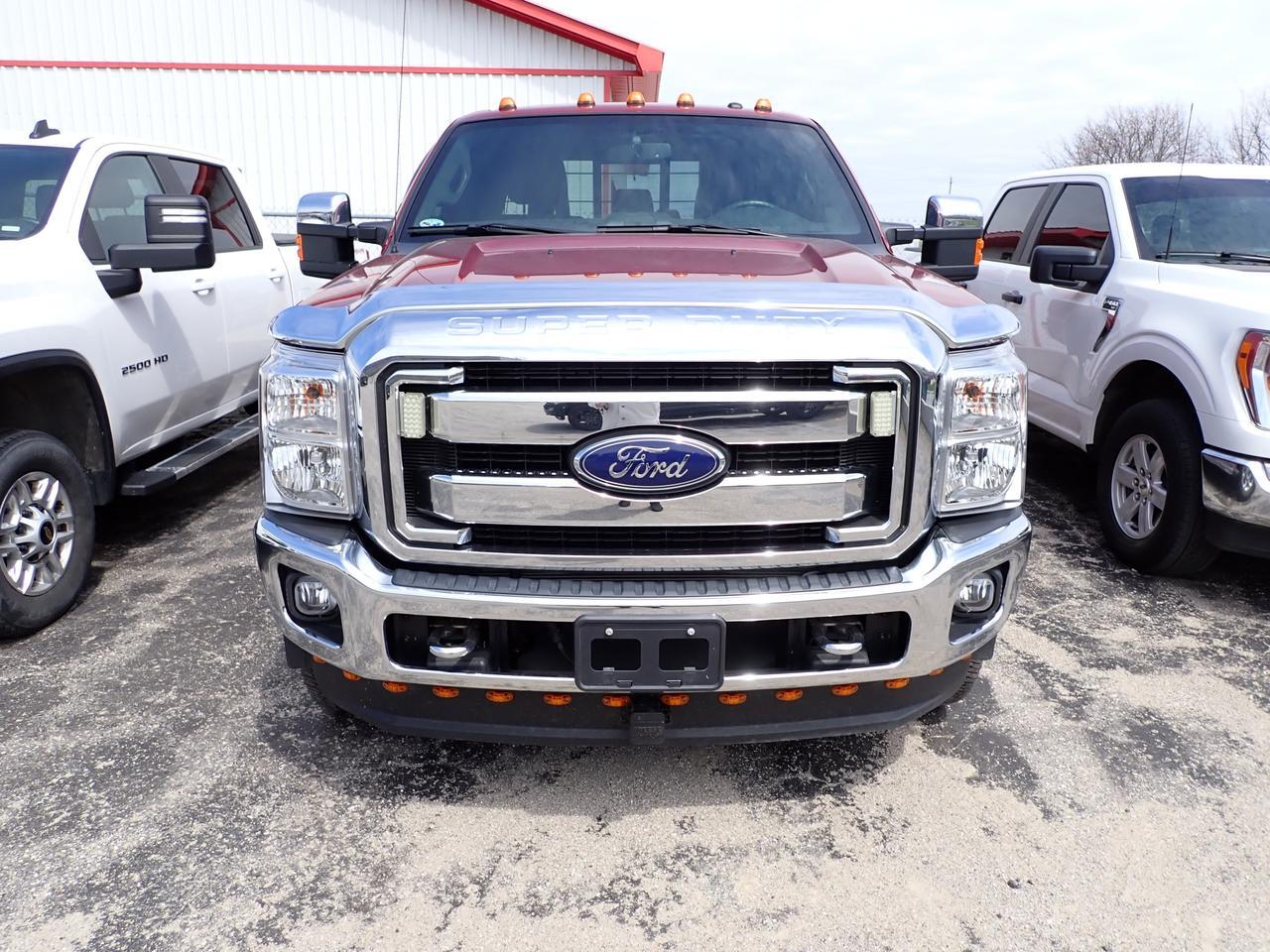 2015 Ford Super Duty F-350 SRW LARIAT CREW CAB 8 FT BOX SUNROOF 4WD *DIESEL* Listowel ON