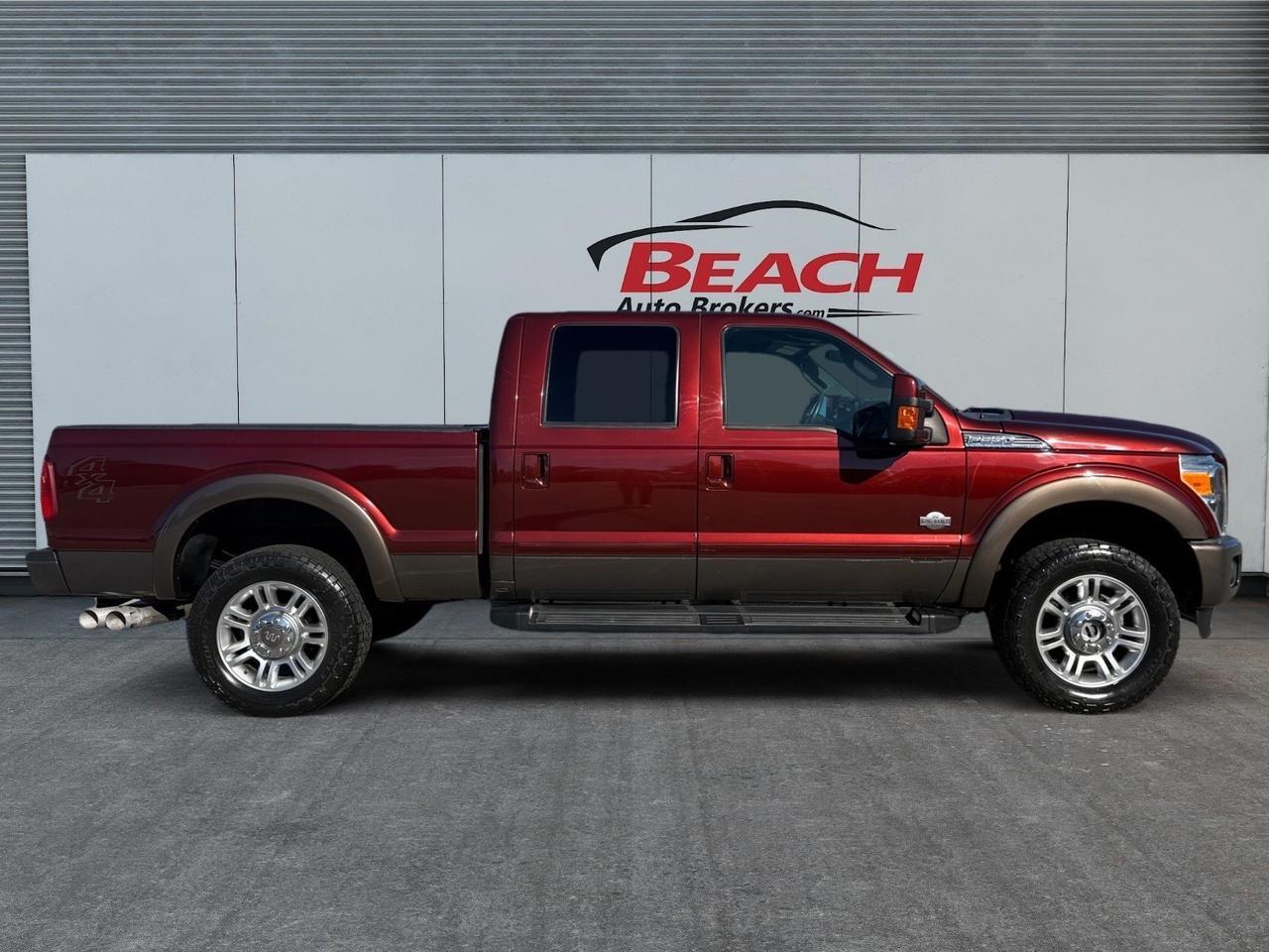 2015 Ford Super Duty F-350 SRW Lariat King Ranch, ONLY 1 ONWER, CLEAN CARFAX, POWER SLIDING REAR WINDOW, TOW PACKAGE, UNIVERSAL GARGAGE DOOR OPENER, HEATED AND VENTILATED SEATS, BACKUP CAMERA, LOW MILES! Norfolk VA