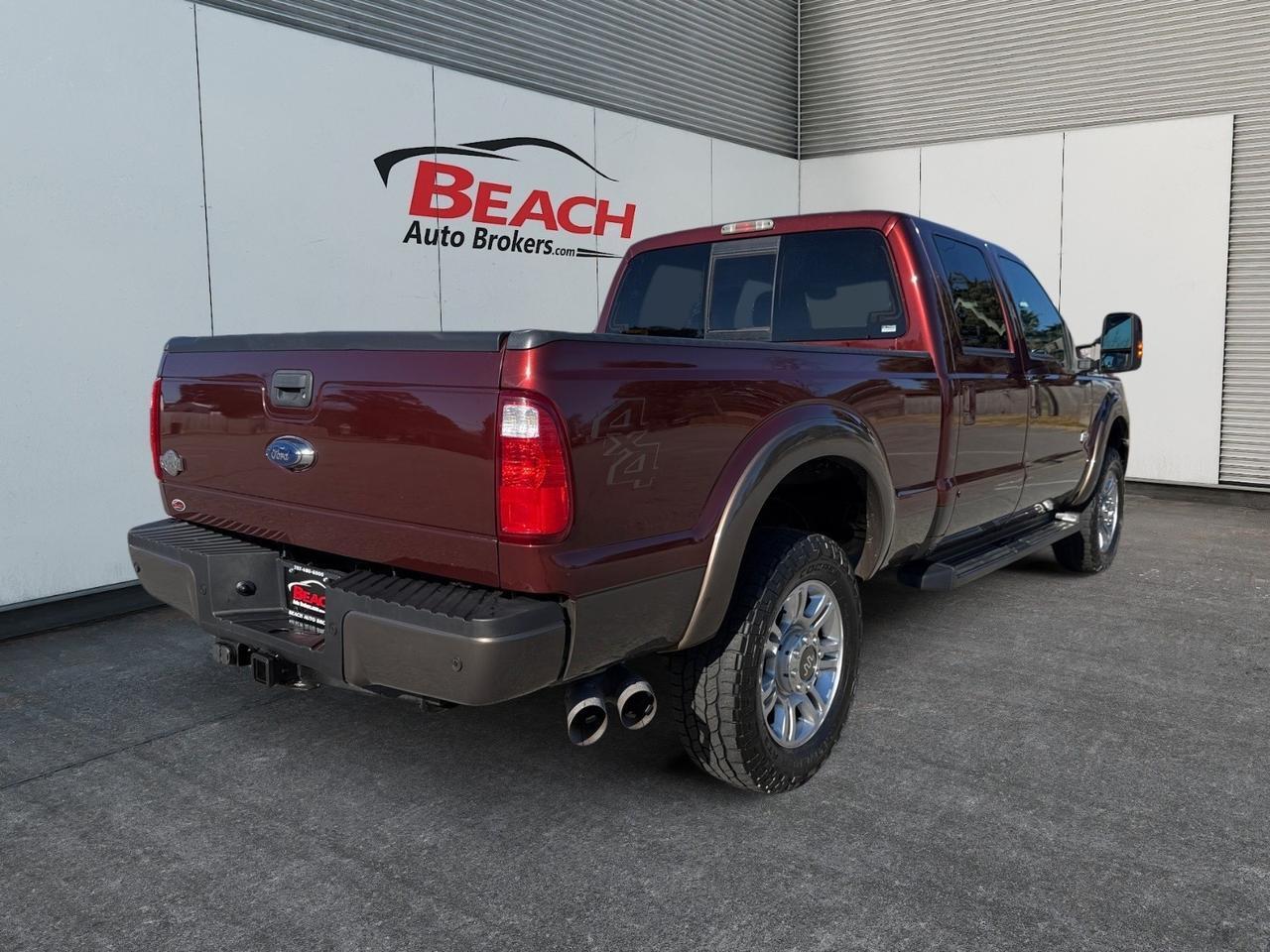 2015 Ford Super Duty F-350 SRW Lariat King Ranch, ONLY 1 ONWER, CLEAN CARFAX, POWER SLIDING REAR WINDOW, TOW PACKAGE, UNIVERSAL GARGAGE DOOR OPENER, HEATED AND VENTILATED SEATS, BACKUP CAMERA, LOW MILES! Norfolk VA