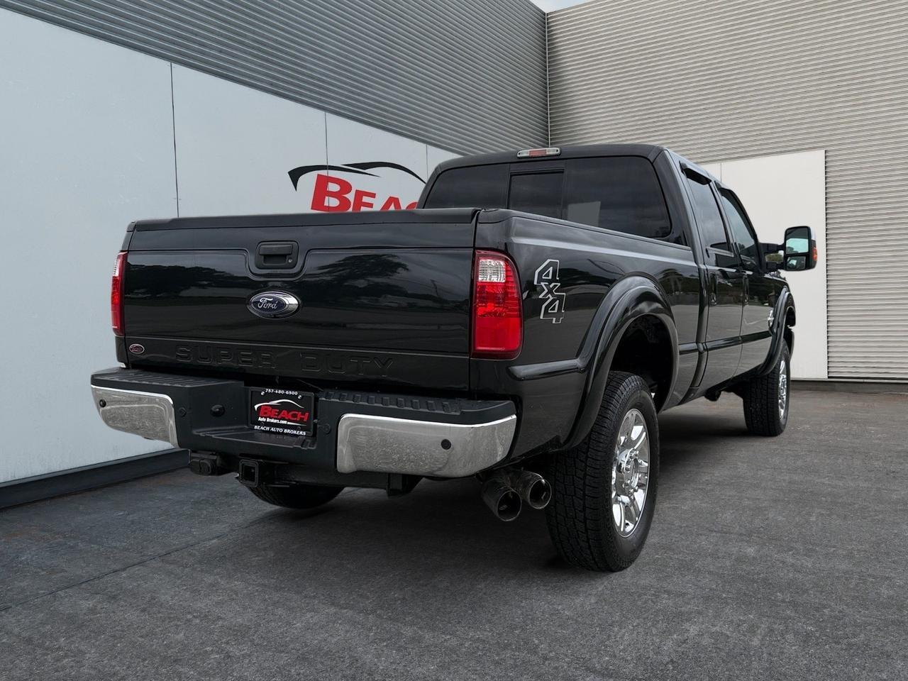 2015 Ford Super Duty F-350 SRW Lariat, TOW HOOKS, BED LINER, 4X4, BACKUP CAMERA, POWER REAR SLIDING WINDOW, PICKUP BOX TIE DOWN HOOKS, LOCKING REMOVABLE TAILGATE W/ LIFT ASSIST, LOW MILES! Norfolk VA