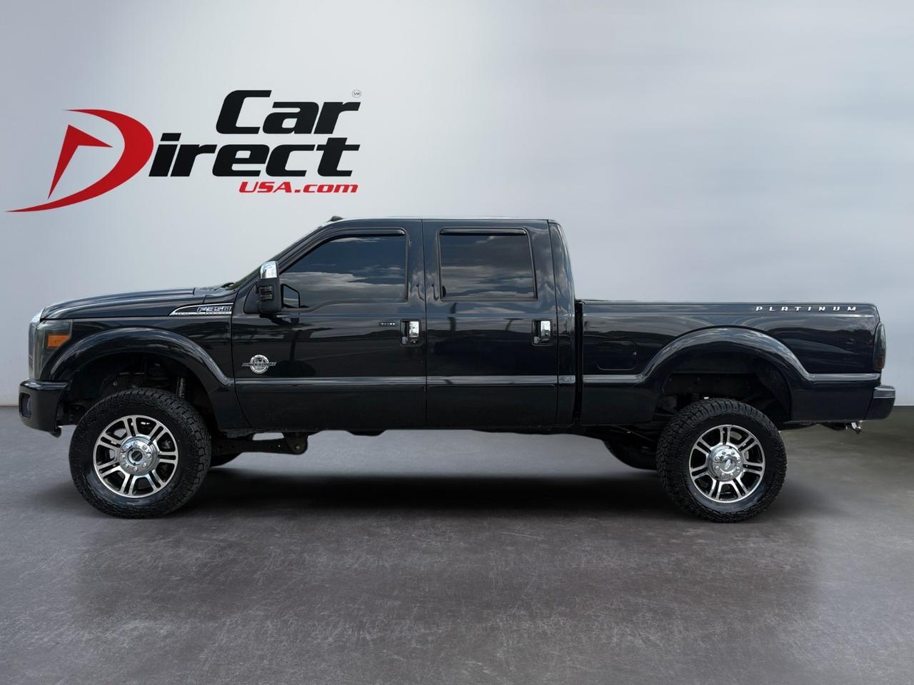 2015 Ford Super Duty F-350 SRW Platinum, TOW PACKAGE WITH BRAKE CONTROL, TAILGATE STEP, HEATED & VENTILATED SEATS, NAVIGATION, POWER SLIDE MOONROOF, REMOTE START, CLEAN CARFAX, LOW MILES, GO SUPER DUTY, SUPER BIG IN THIS F350!