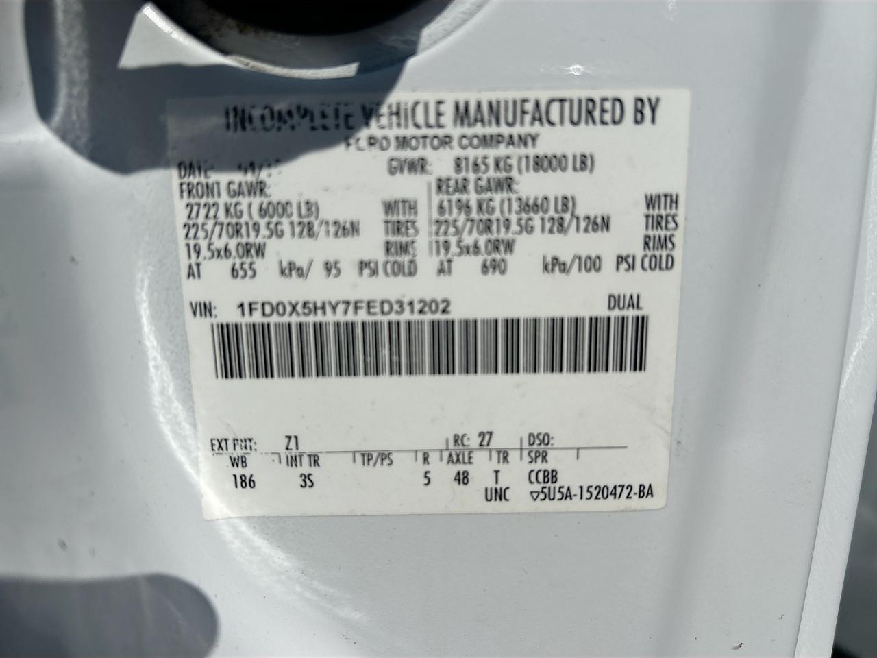 2015 Ford Super Duty F-550 DRW 4WD SuperCab CA XLT Venice FL