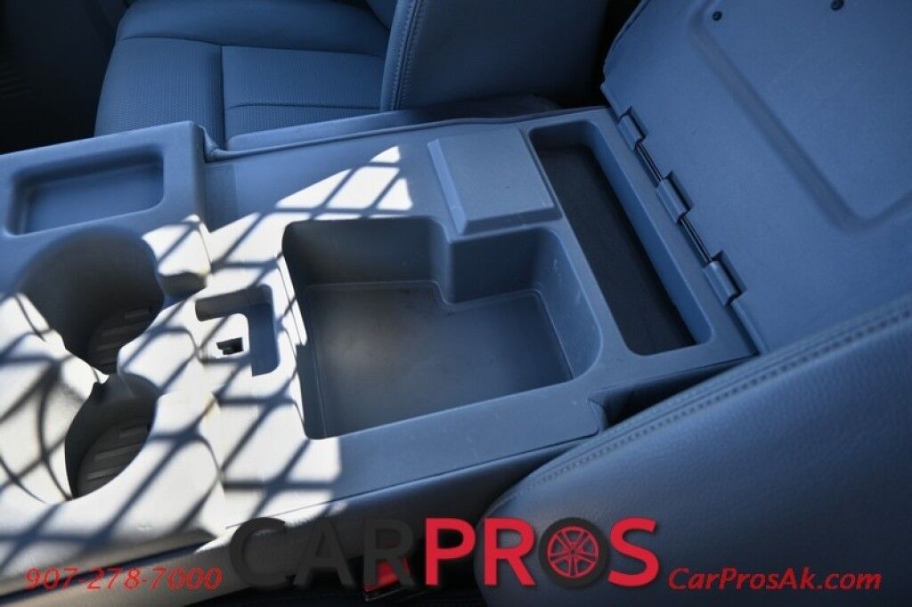 2015 Ford Super Duty F-550 XL - 6.8L V10 - 4X4 - Dually - Single Cab - 152 Stake bed w/ Waltco Power Lift System - Roughneck Storage Boxes - Tow Mirrors - Cruise Control - Air Conditioner - AUX - 1 Owner - Low Miles Anchorage AK