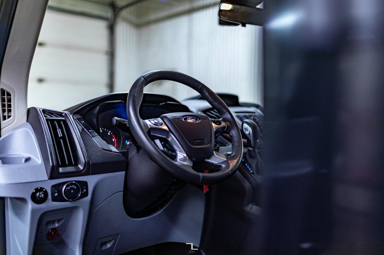 2015 Ford Transit T-350HD XLT Dually Diesel 15 Passenger Red Deer AB