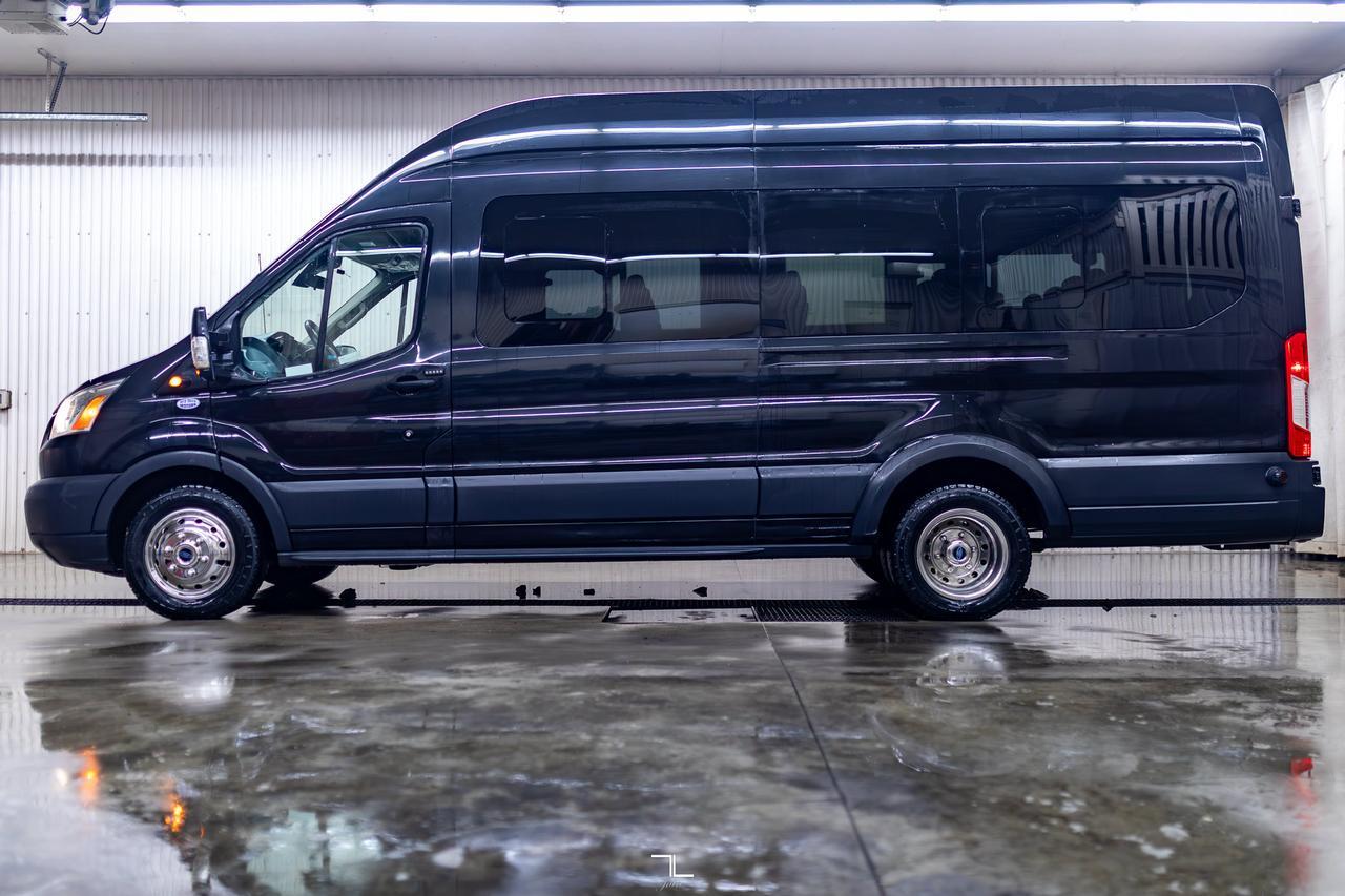 2015 Ford Transit T-350HD XLT Dually Diesel 15 Passenger Red Deer AB