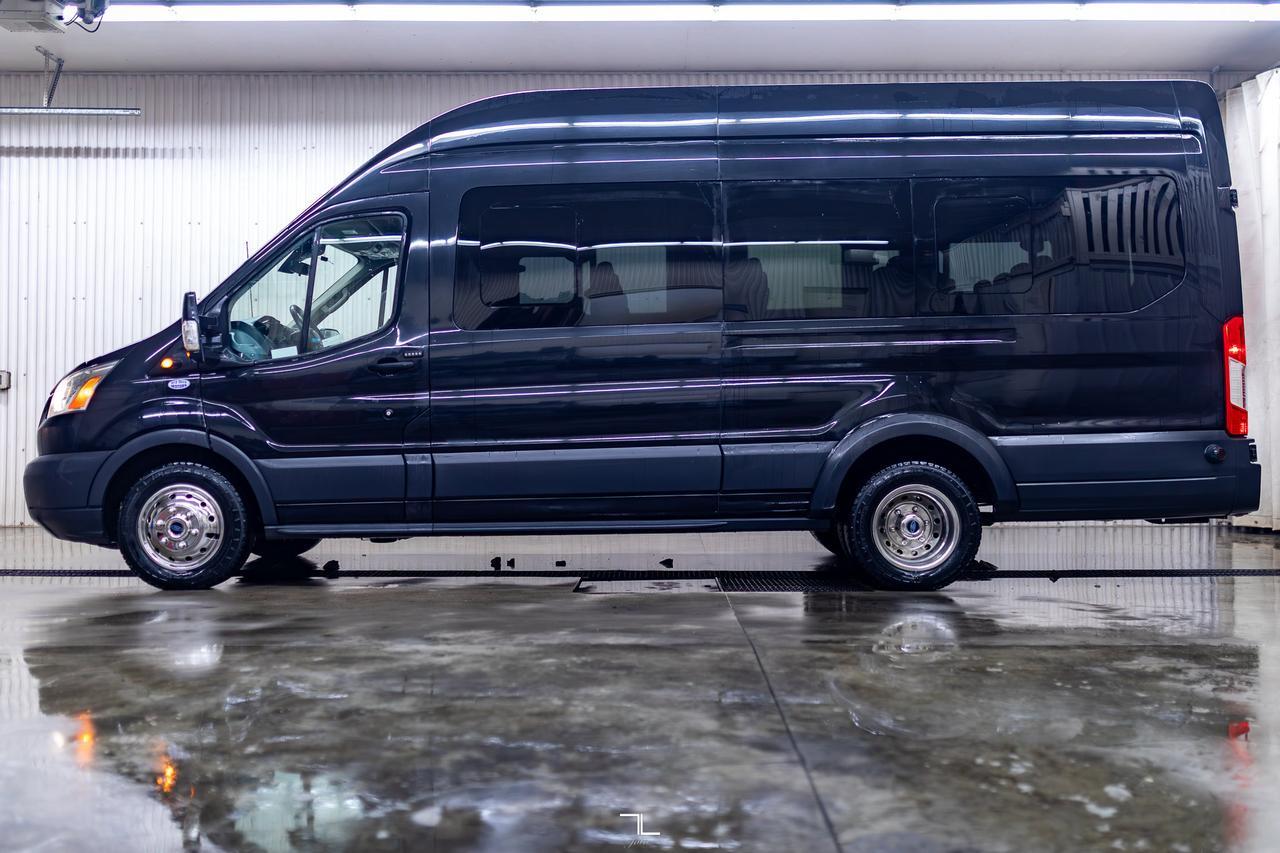 2015 Ford Transit T-350HD XLT Dually Diesel 15 Passenger Red Deer AB