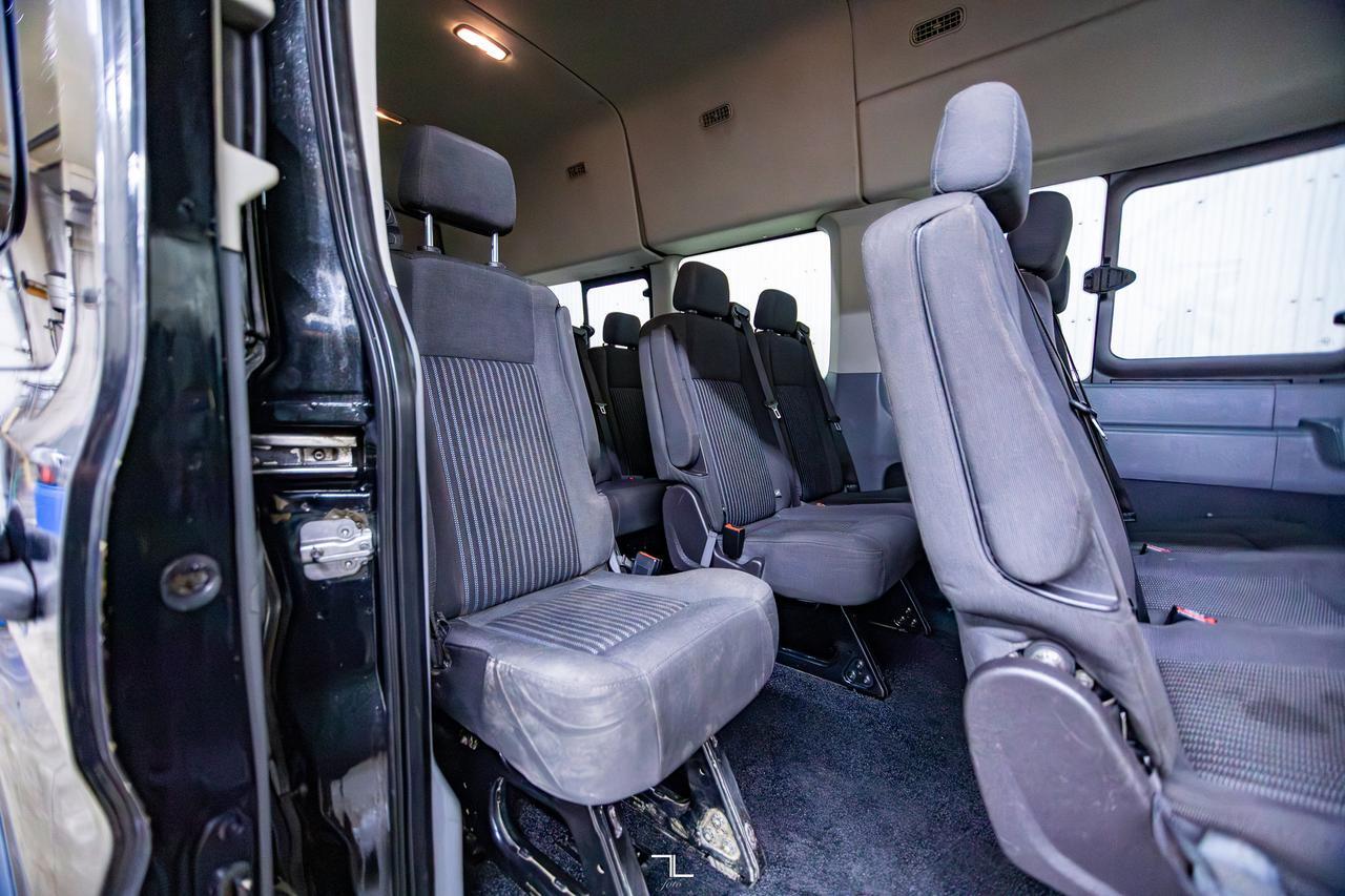 2015 Ford Transit T-350HD XLT Dually Diesel 15 Passenger Red Deer AB