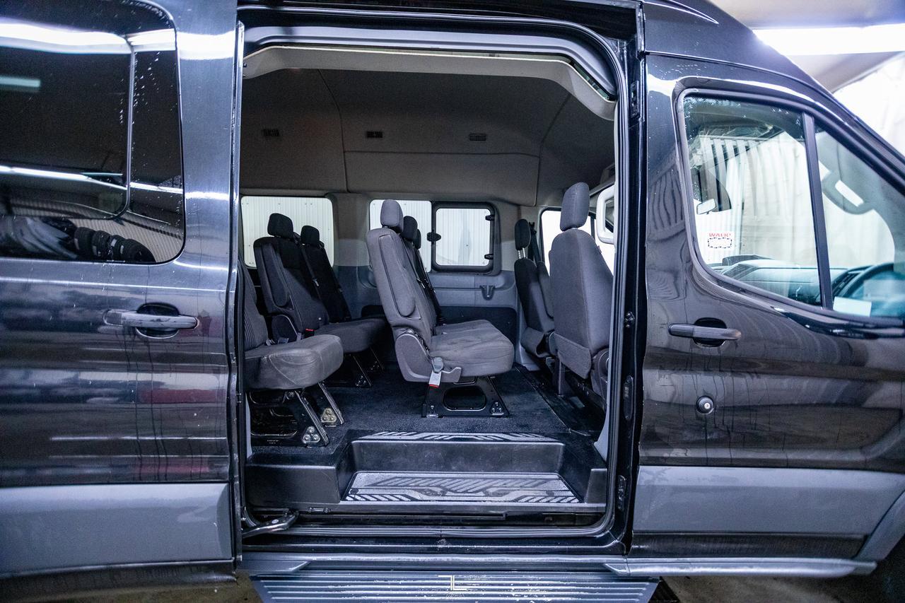 2015 Ford Transit T-350HD XLT Dually Diesel 15 Passenger Red Deer AB