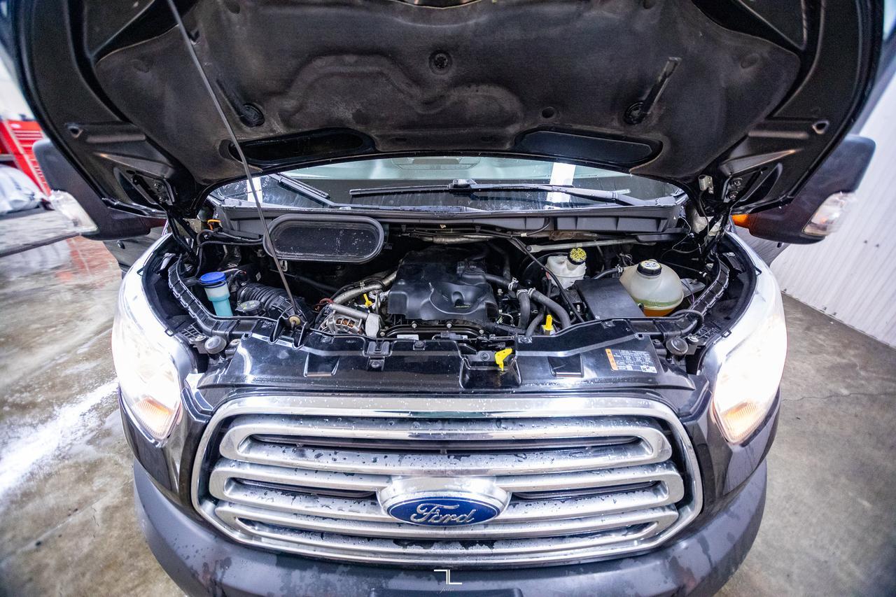 2015 Ford Transit T-350HD XLT Dually Diesel 15 Passenger Red Deer AB