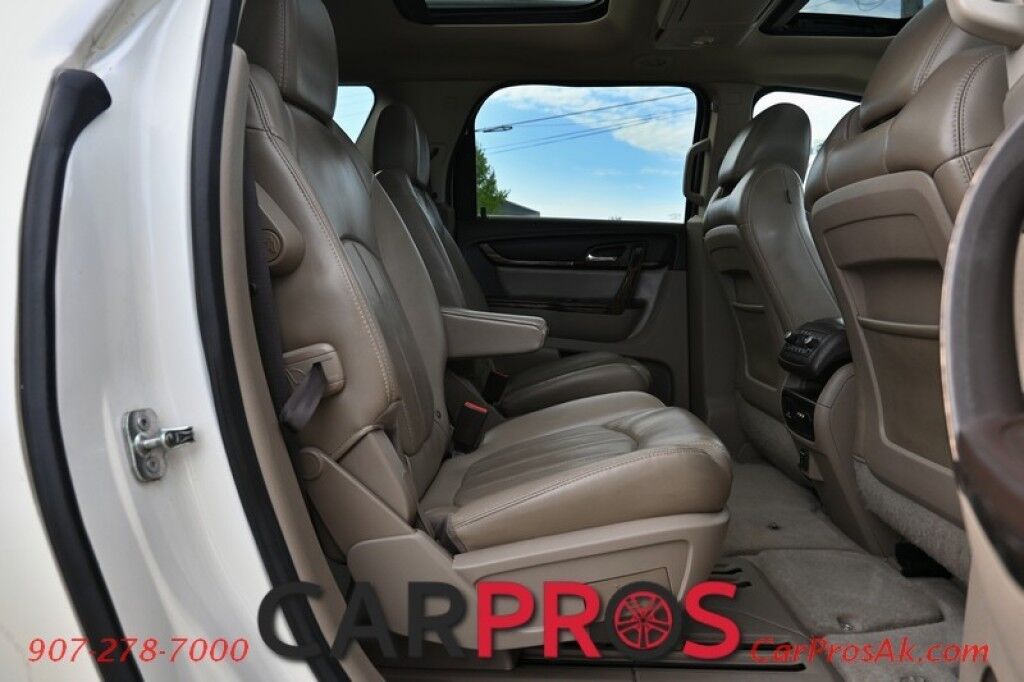 2015 GMC Acadia Denali - AWD - Technology Pkg - AutoStart - Heated & Cooled Leather Seats - Heated Steering Wheel - Bose Speakers - Dual Sunroof - HUD - Blindspot Alert - Backup Camera - 3rd Row - Seats 7 - Rear Entertainment - Power Liftgate Anchorage AK