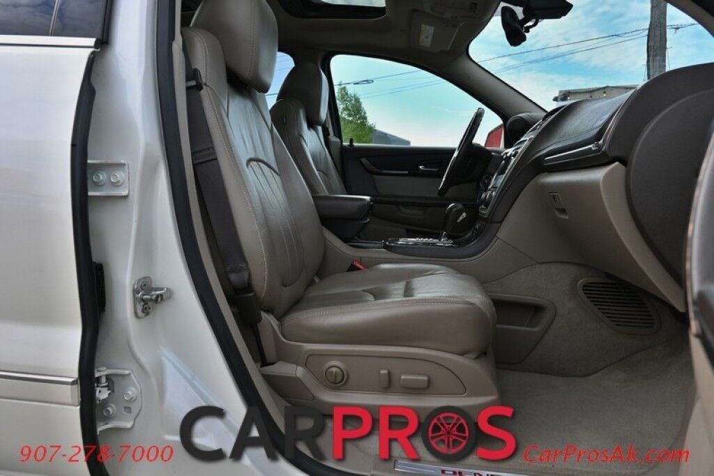 2015 GMC Acadia Denali - AWD - Technology Pkg - AutoStart - Heated & Cooled Leather Seats - Heated Steering Wheel - Bose Speakers - Dual Sunroof - HUD - Blindspot Alert - Backup Camera - 3rd Row - Seats 7 - Rear Entertainment - Power Liftgate Anchorage AK