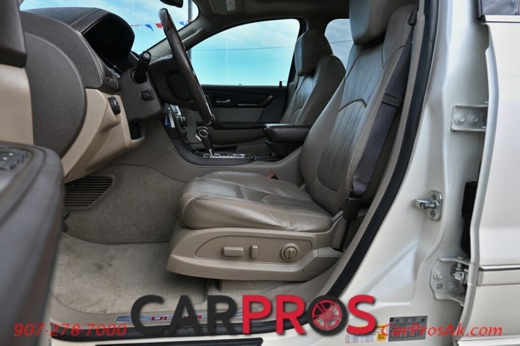2015 GMC Acadia Denali - AWD - Technology Pkg - AutoStart - Heated & Cooled Leather Seats - Heated Steering Wheel - Bose Speakers - Dual Sunroof - HUD - Blindspot Alert - Backup Camera - 3rd Row - Seats 7 - Rear Entertainment - Power Liftgate Anchorage AK